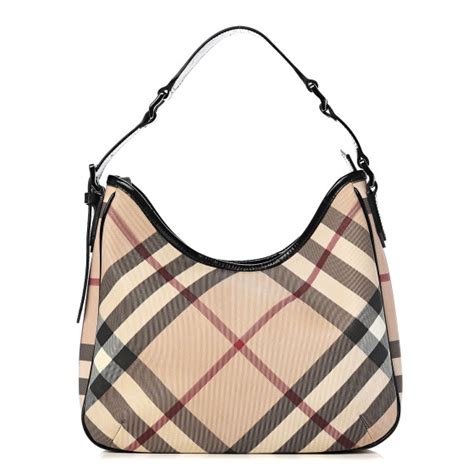 burberry tasche nova check italien|Small Check Shoulder Bag in Black/calico .